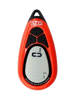 Timing In Sport Pro 077 3D Pedometer - Red